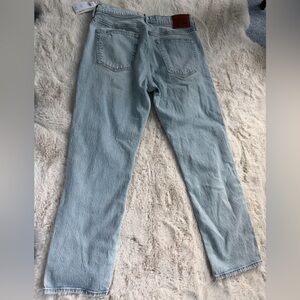 Abercrombie & Fitch Vintage Stretch Light Blue Straight Jeans NWT